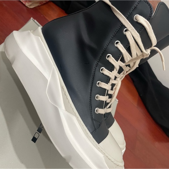Rick Owens Drkshdw Abstract High Top Sneakers Ds01d1840cbes1 911